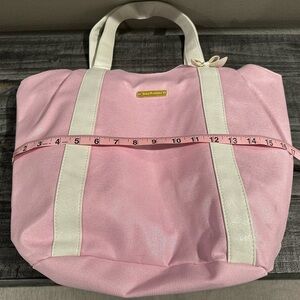 Juicy Couture Pink and White Tote